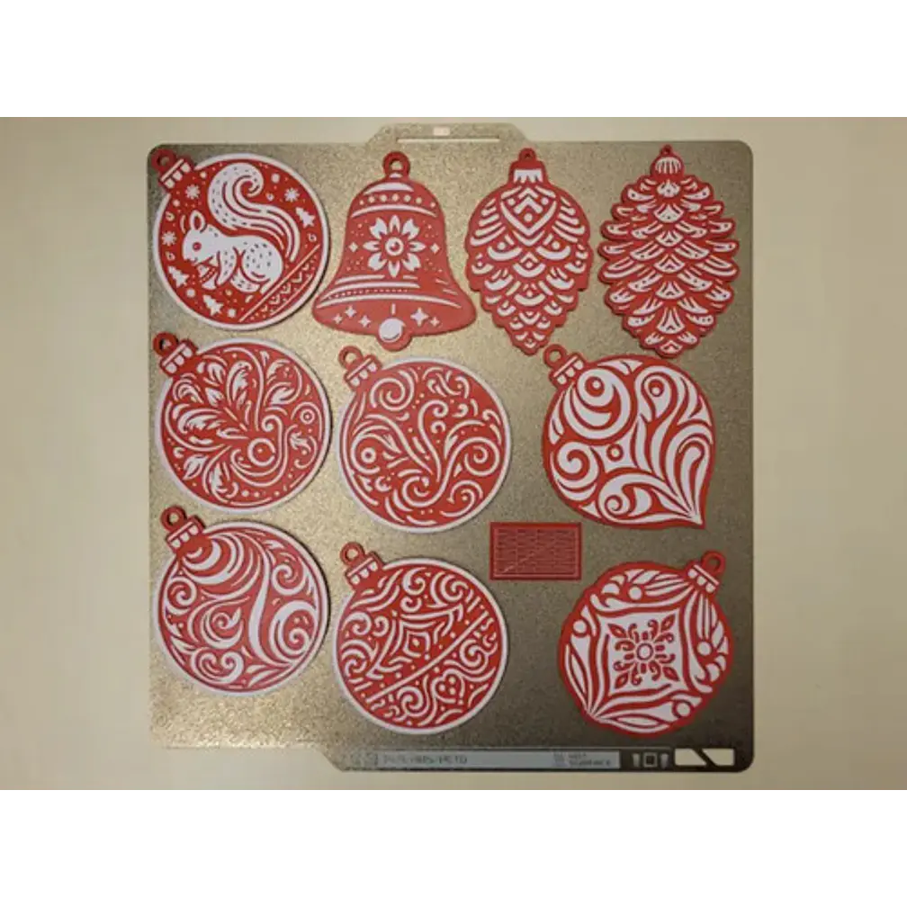 Adornos Decorativos - Árbol Navidad (pack 10 Un) 3