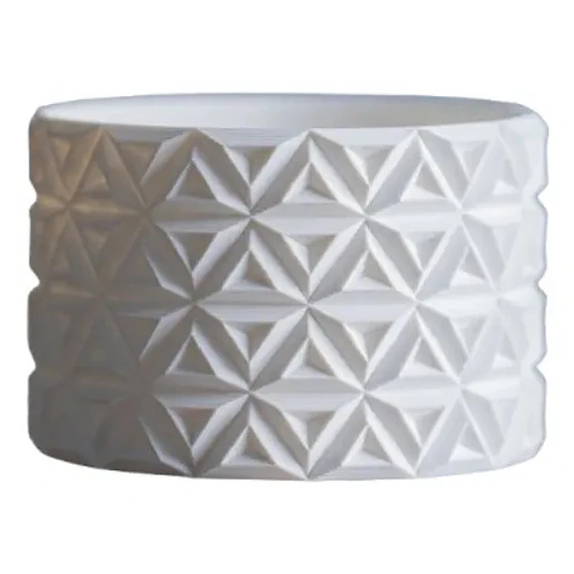 Macetero En Forma Triangular