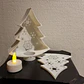 Portavelas De Árbol De Navidad Moderno - Miniatura 2