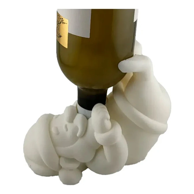 Soporte Para Vino Navideño 1