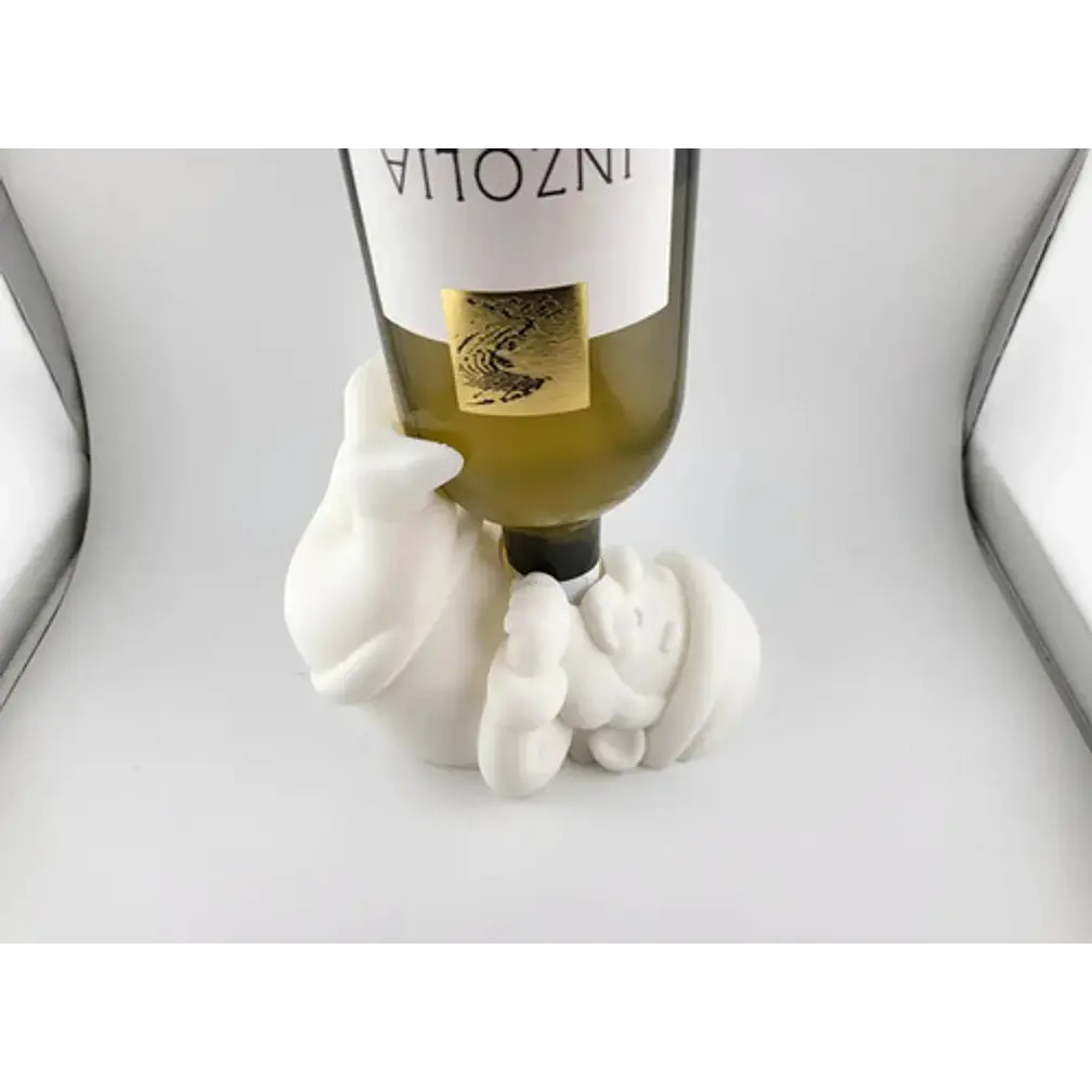 Soporte Para Vino Navideño 3