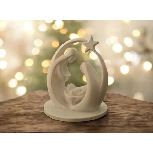 Adorno Navidad - Pesebre Moderno