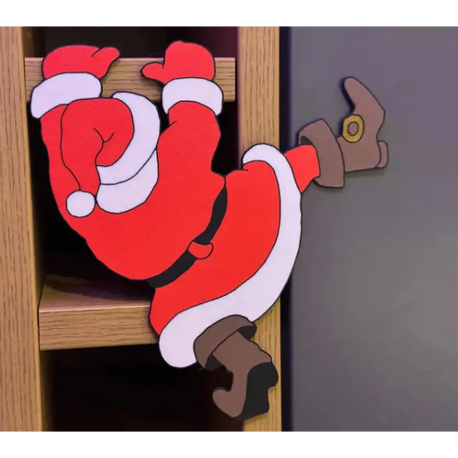 Decoración Navidad Para Estantería - Santa Claus