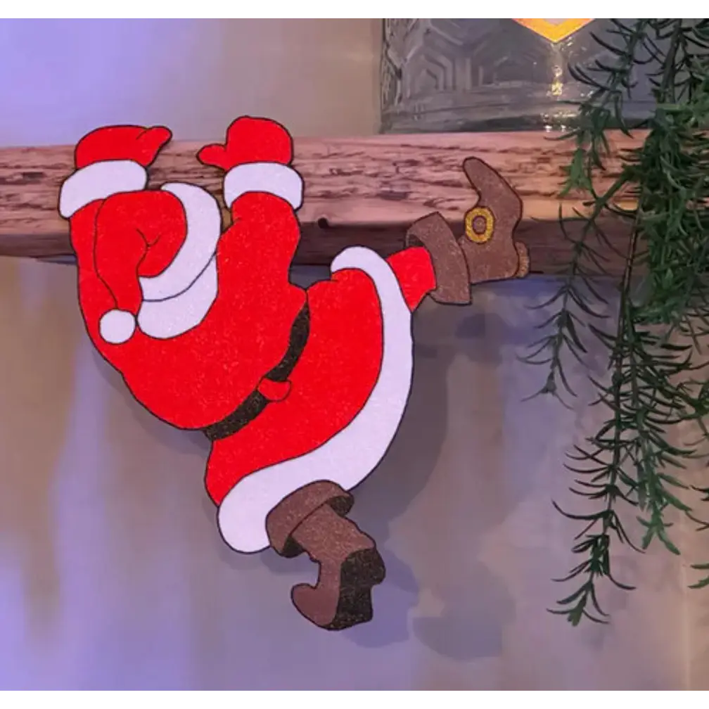Decoración Navidad Para Estantería - Santa Claus 4