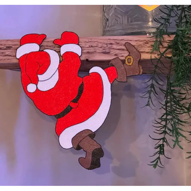 Decoración Navidad Para Estantería - Santa Claus 4