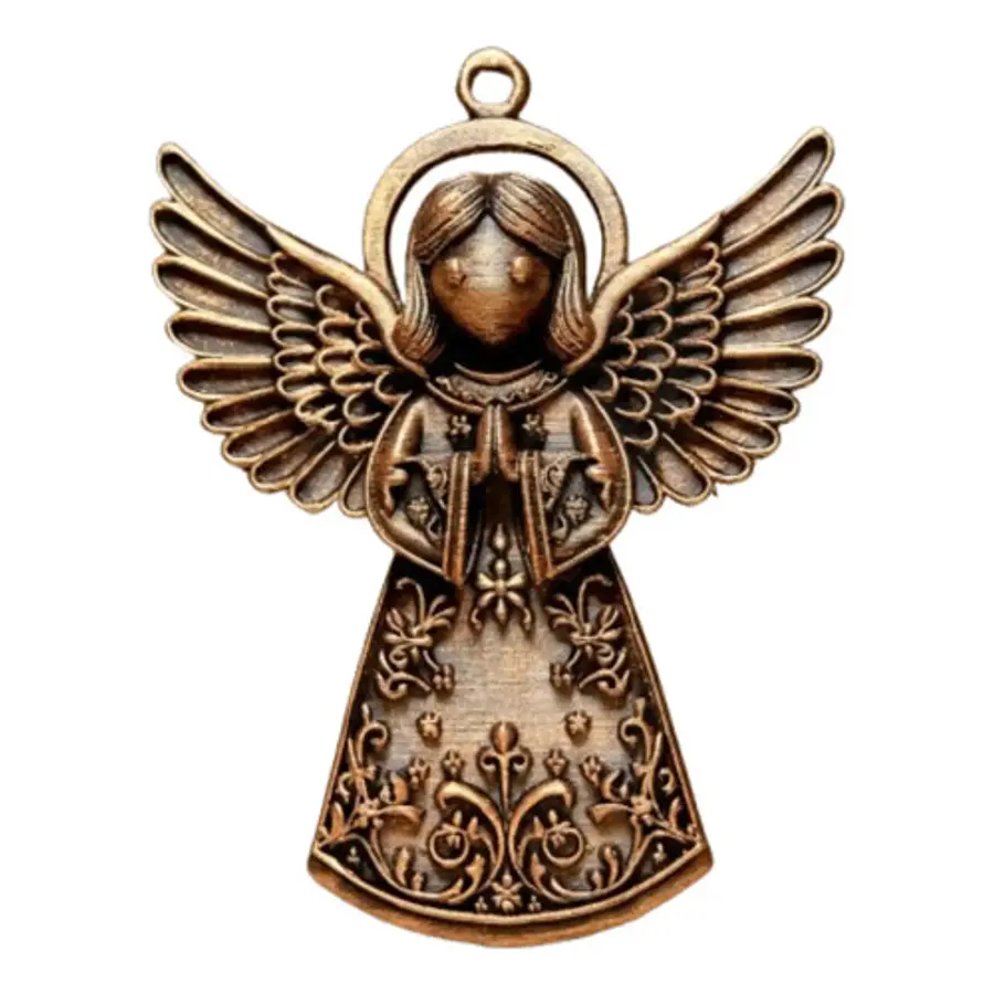 Navidad Decorativa - Angel Dorado