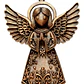 Navidad Decorativa - Angel Dorado - Miniatura 1