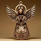 Navidad Decorativa - Angel Dorado - Miniatura 2