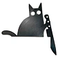 Esquinero De Puerta - Gato Con Cuchillo - Miniatura 1