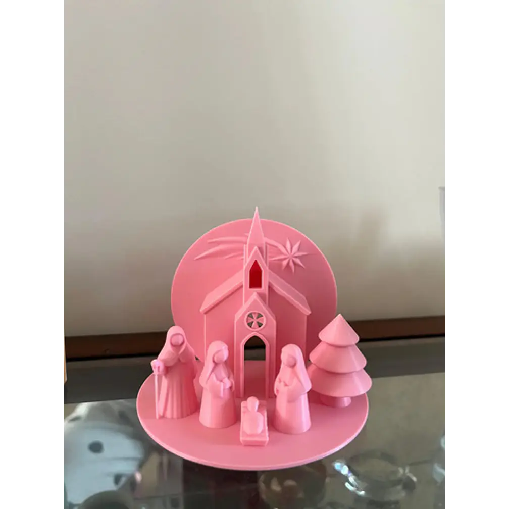 Pesebre Belén - Rosado 4