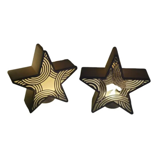 Adorno Navideño - Pack De Estrellas