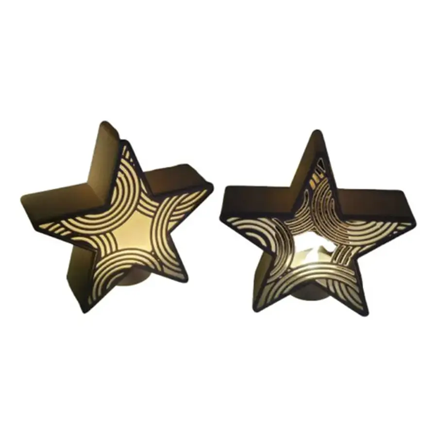Adorno Navideño - Pack De Estrellas