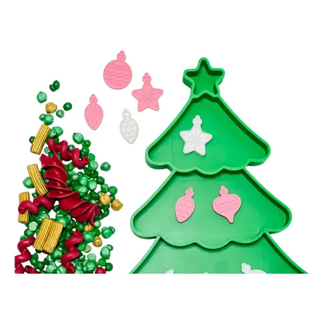 Bandeja En Forma De Árbol De Navidad