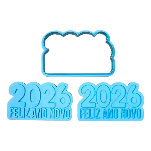 Cortador De Galletas - Feliz Año Nuevo 2026
