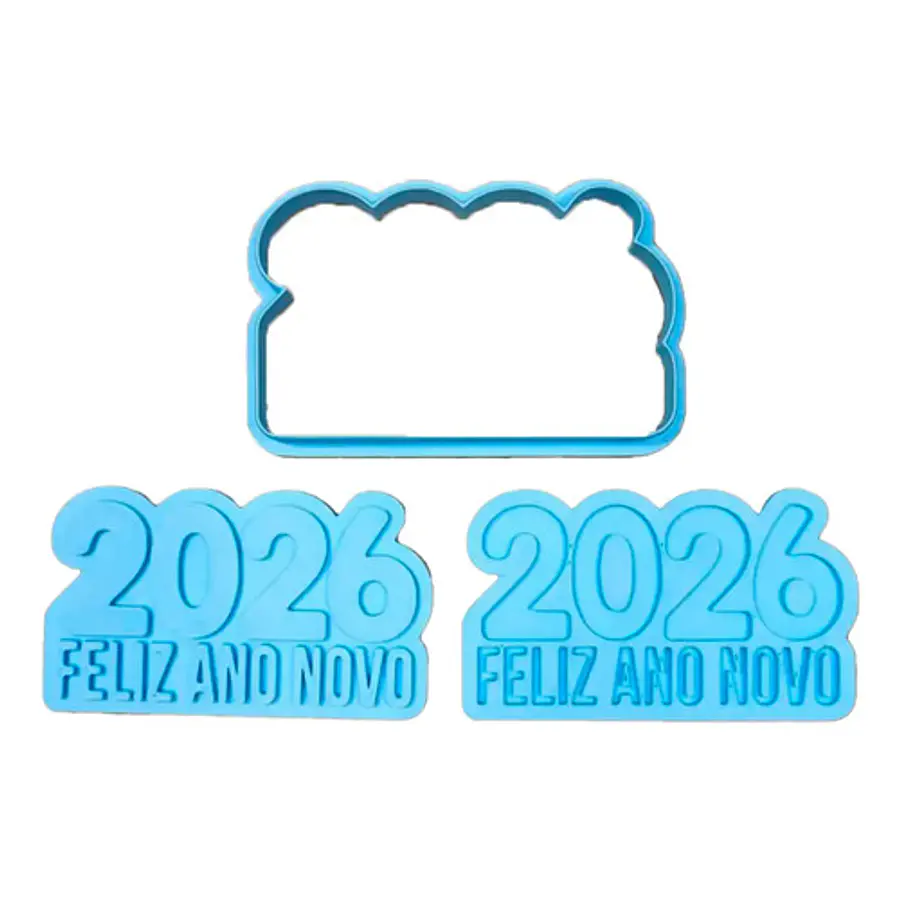 Cortador De Galletas - Feliz Año Nuevo 2026
