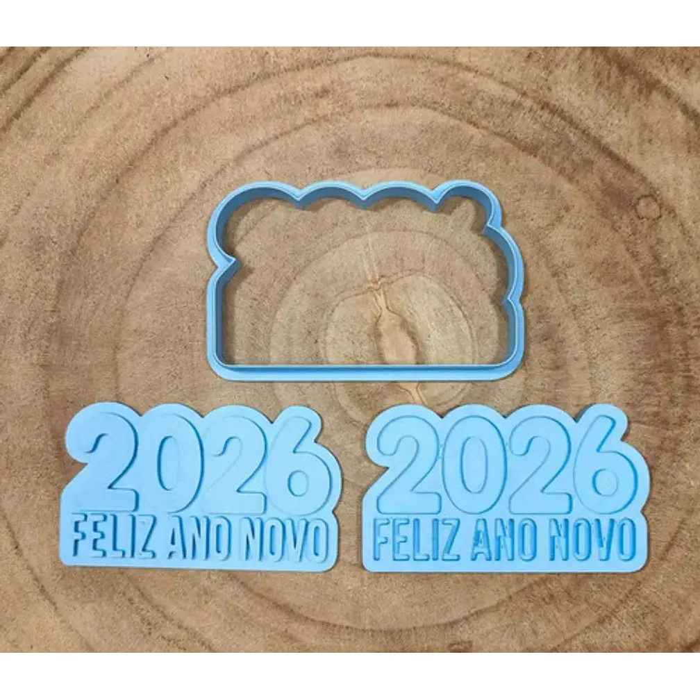 Cortador De Galletas - Feliz Año Nuevo 2026 3