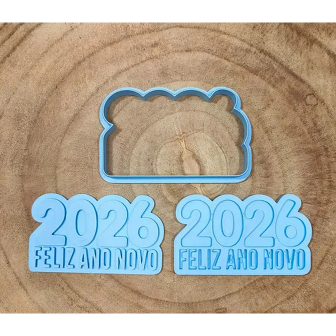 Cortador De Galletas - Feliz Año Nuevo 2026 3