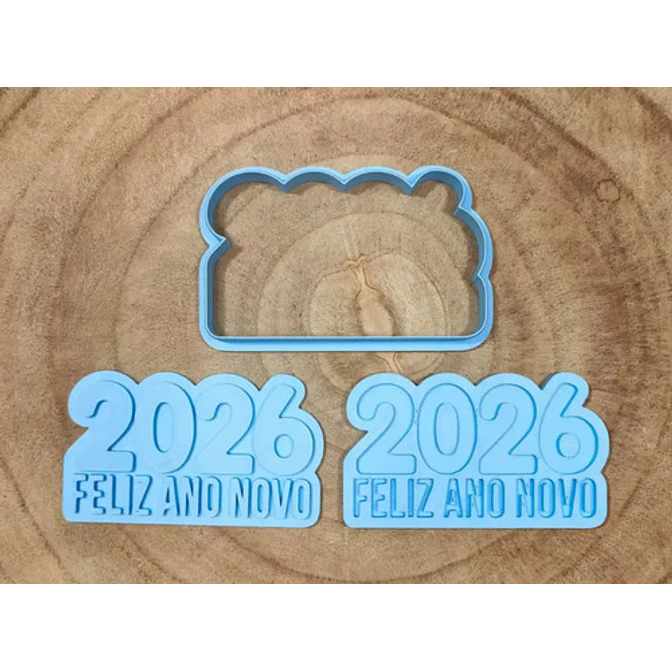 Cortador De Galletas - Feliz Año Nuevo 2026 4