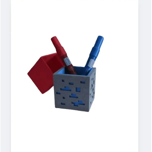 Portalápices De Lapislázuli Minecraft