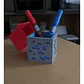 Portalápices De Lapislázuli Minecraft - Miniatura 2