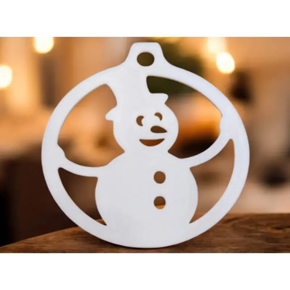 Adorno Navideño De Nieve 1