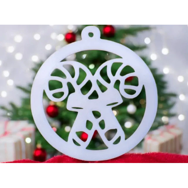 Adorno Para El Árbol De Bastones Navideños