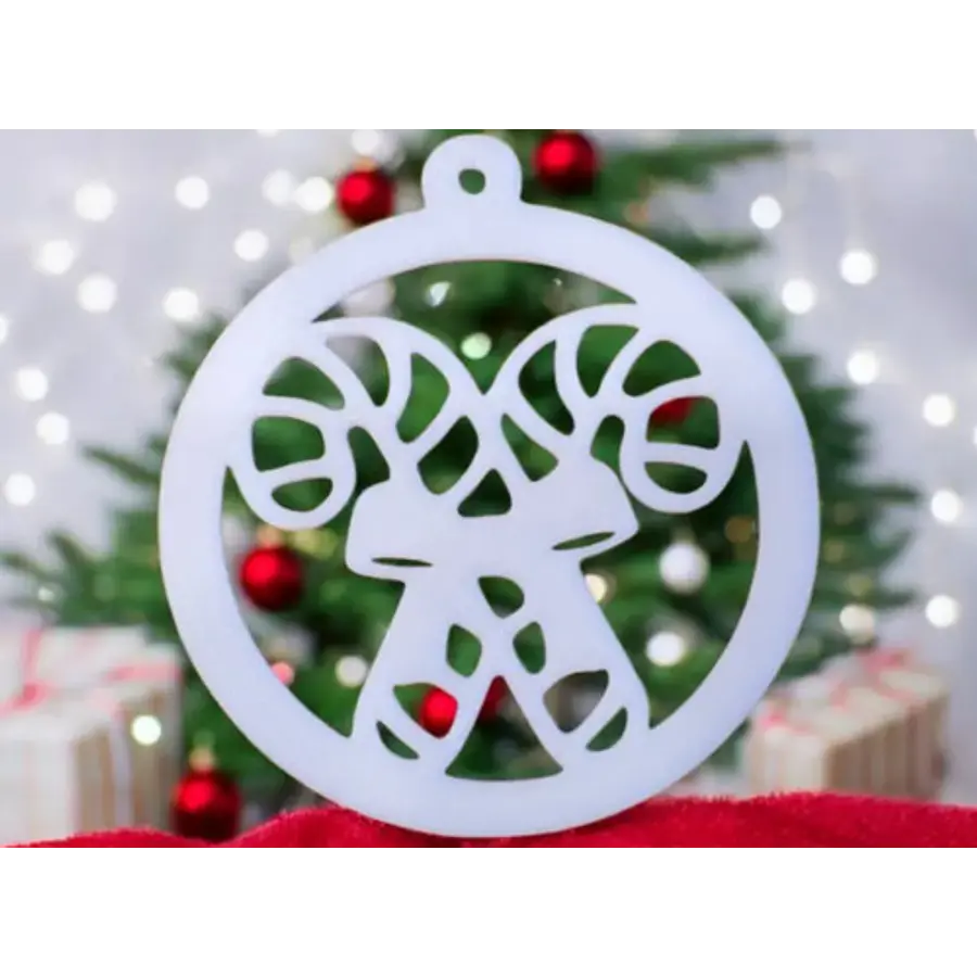 Adorno Para El Árbol De Bastones Navideños