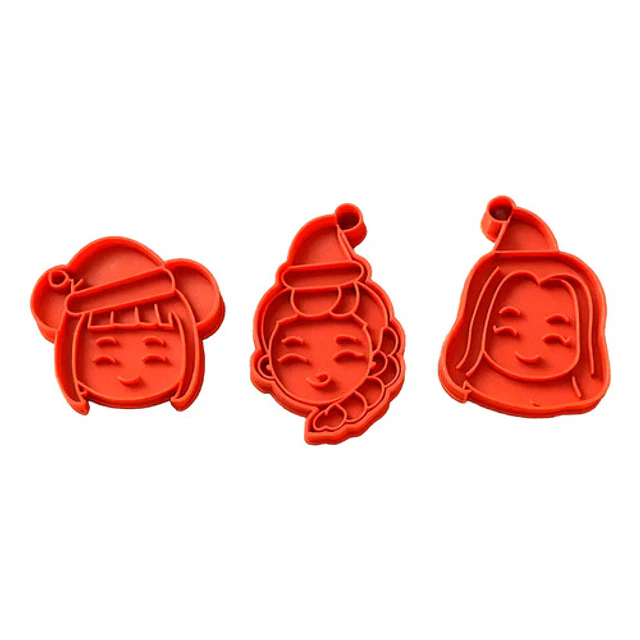 Set De Cortadores De Galletas - Diseño K-pop (pack 3 Un)