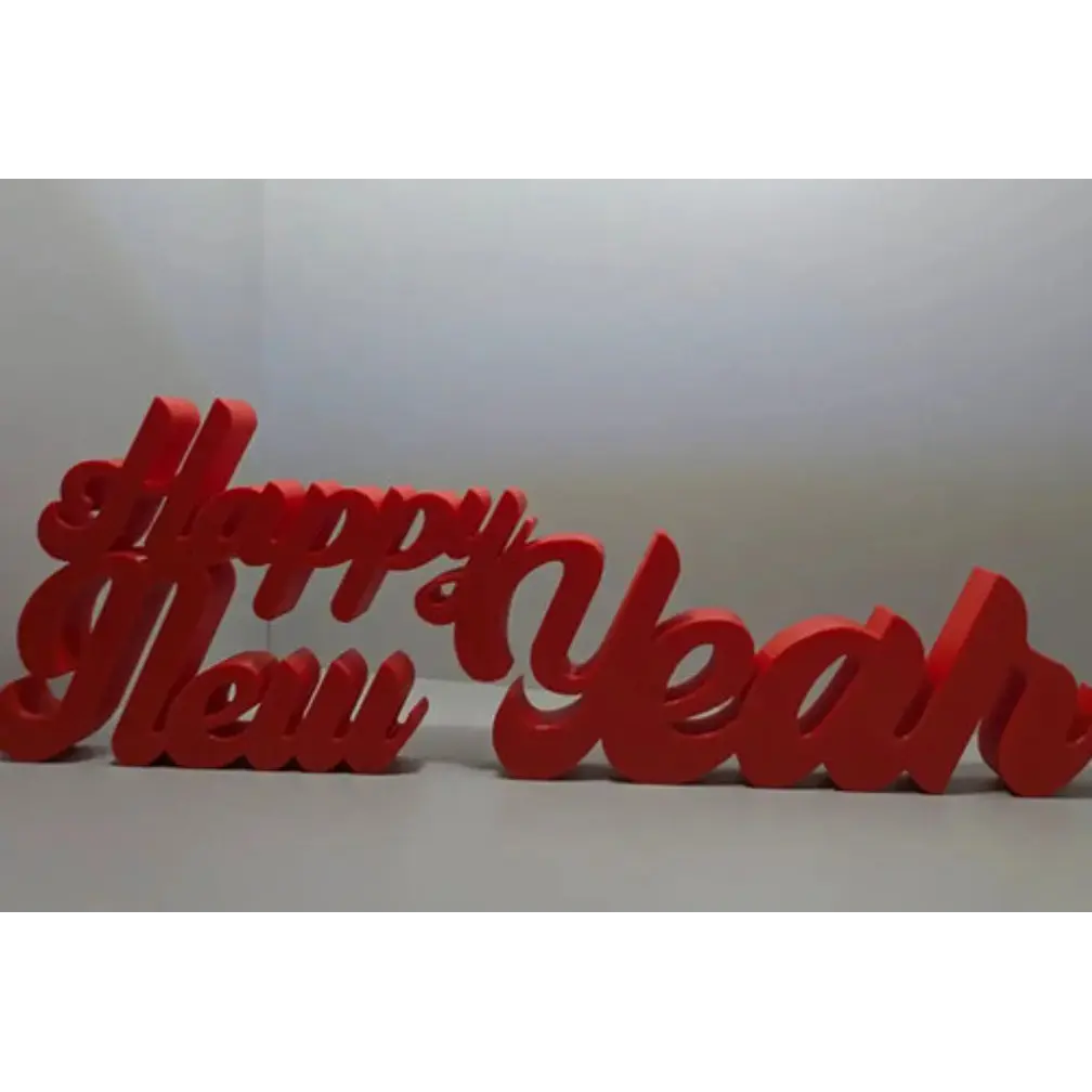 Letrero - Happy New Year 4
