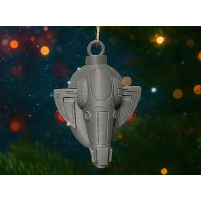 Slave I (jango Fett) Bola De Navidad