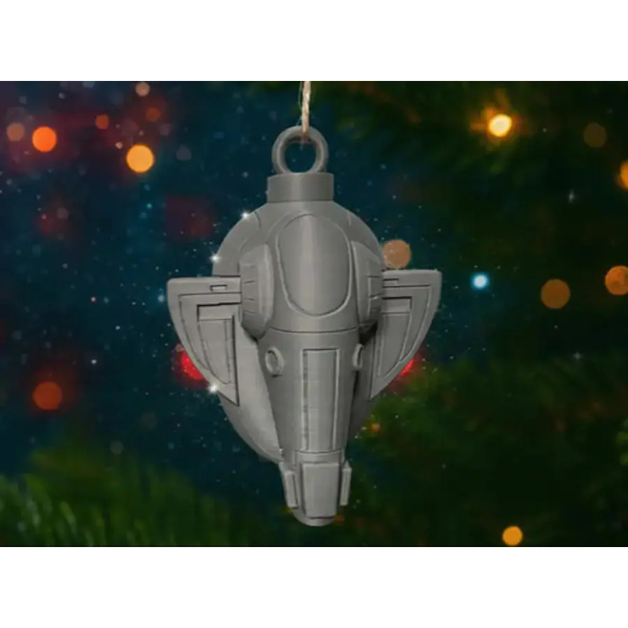 Slave I (jango Fett) Bola De Navidad