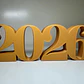 Decoración - Letrero Año 2026 - Miniatura 4