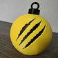 Bola De Navidad Con Arañazos De Wolverine - Miniatura 2