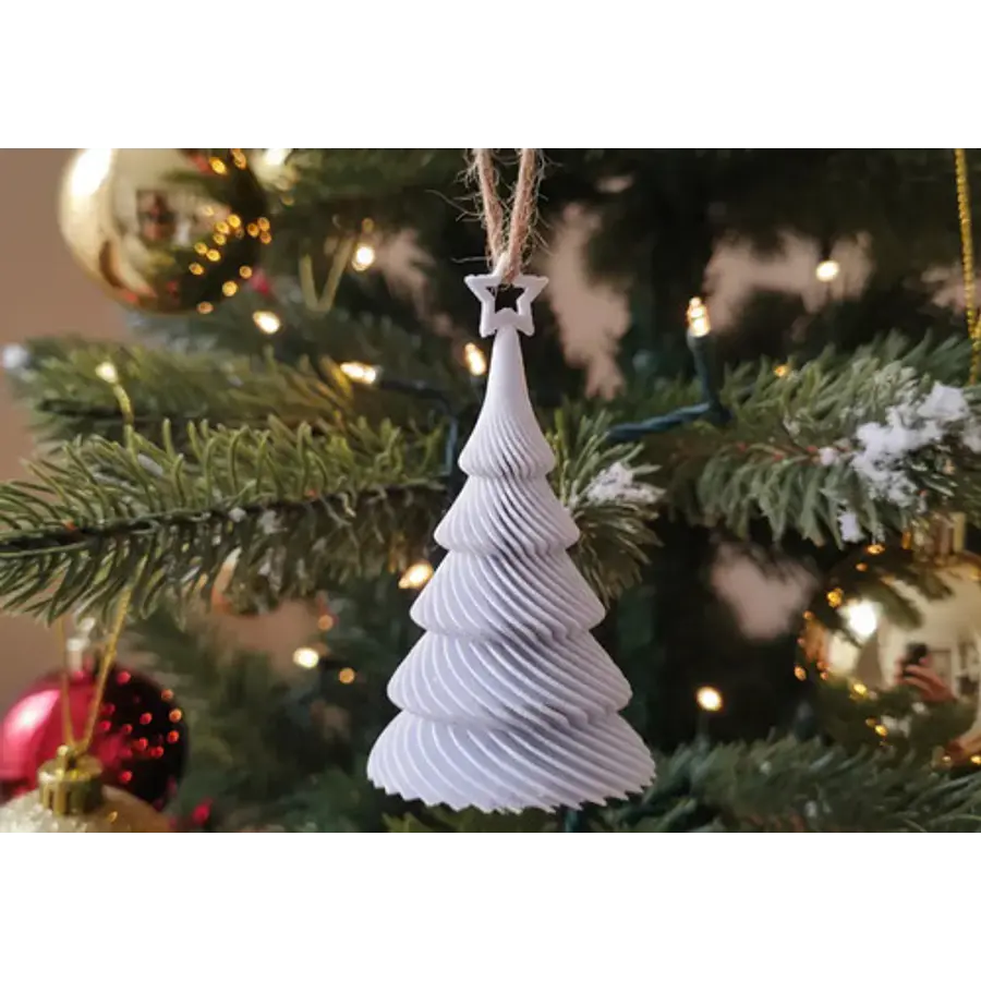 Adorno Espiral Para Árbol De Navidad