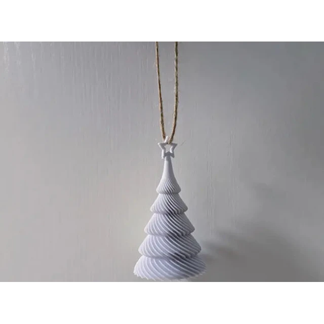 Adorno Espiral Para Árbol De Navidad
