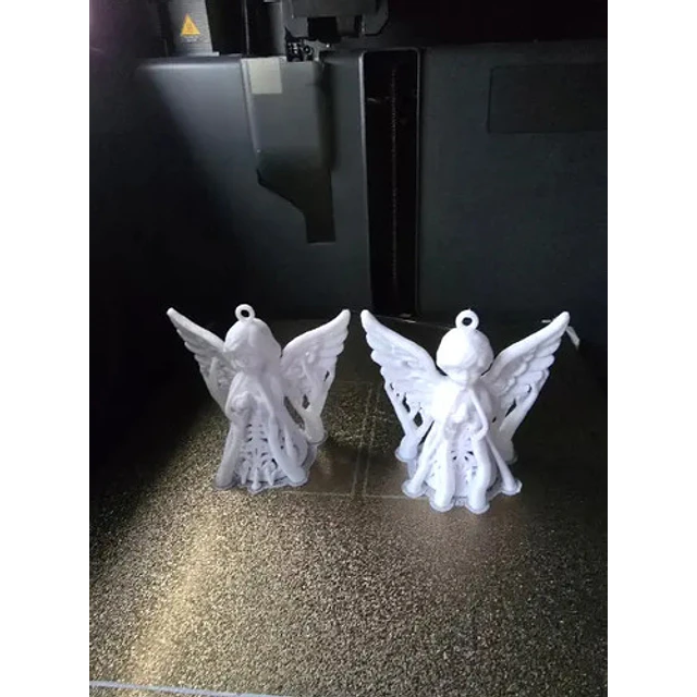 Conjunto De Adornos De Ángeles De Navidad - Pack 2