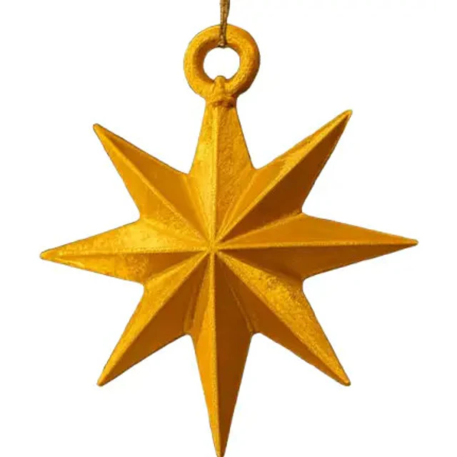 Adorno De Copo De Nieve Navideño