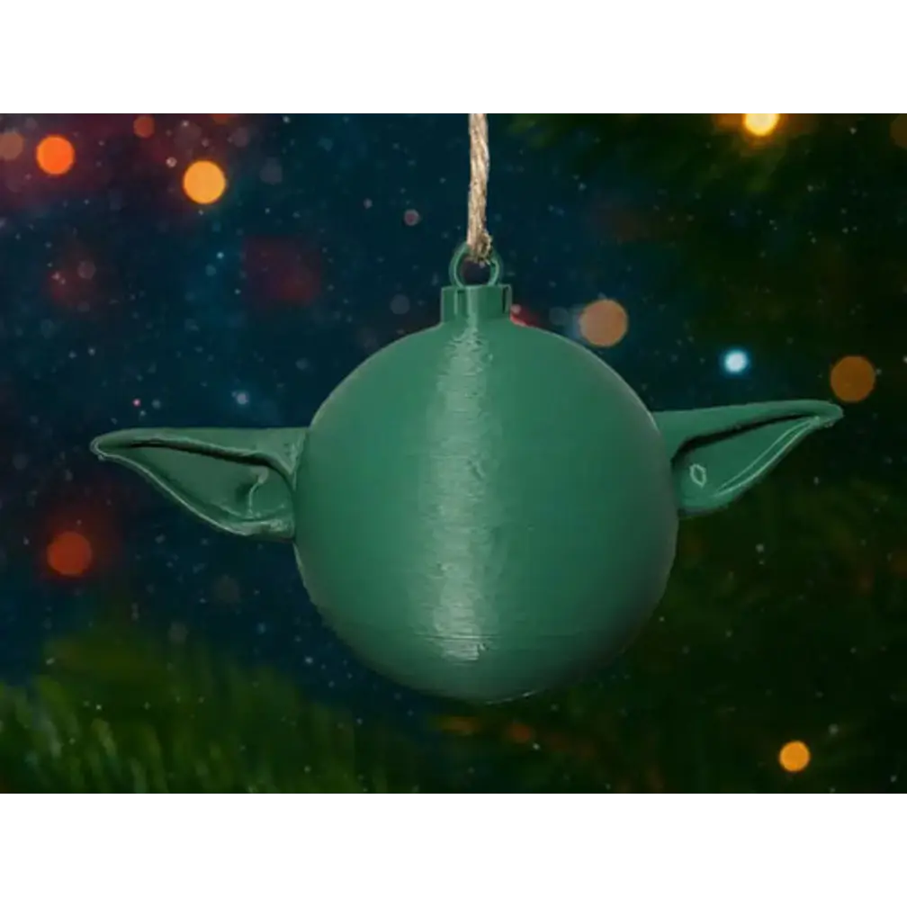 Adorno De Navidad De Yoda 1