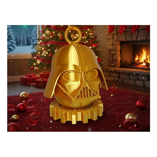 Adorno De Navidad Darth Vader Edición Oro