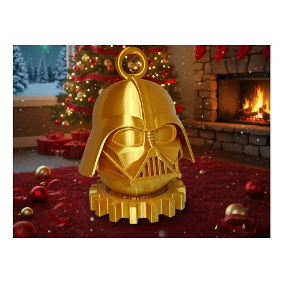 Adorno De Navidad Darth Vader Edición Oro