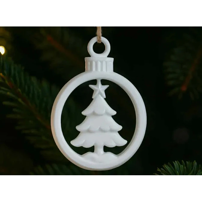 Bola De Navidad Con Árbol De Navidad 1