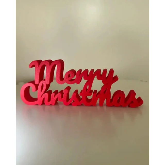 Adorno - Letrero Feliz Navidad