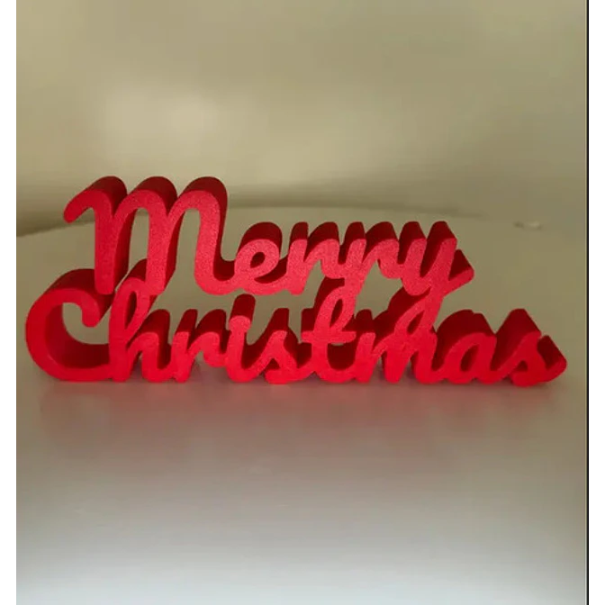 Adorno - Letrero Feliz Navidad 3