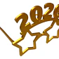 Lentes Estrella Cotillón - Año Nuevo 2026 - Miniatura 1