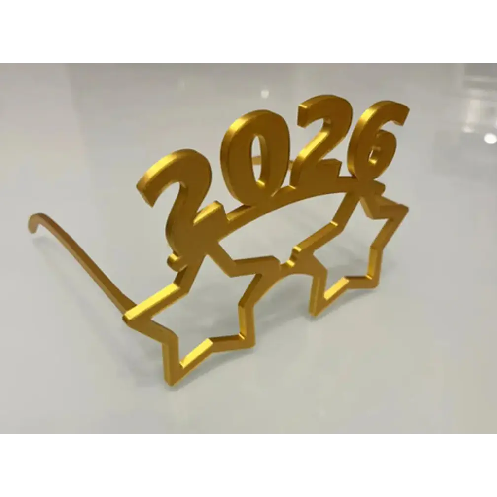 Lentes Estrella Cotillón - Año Nuevo 2026 3