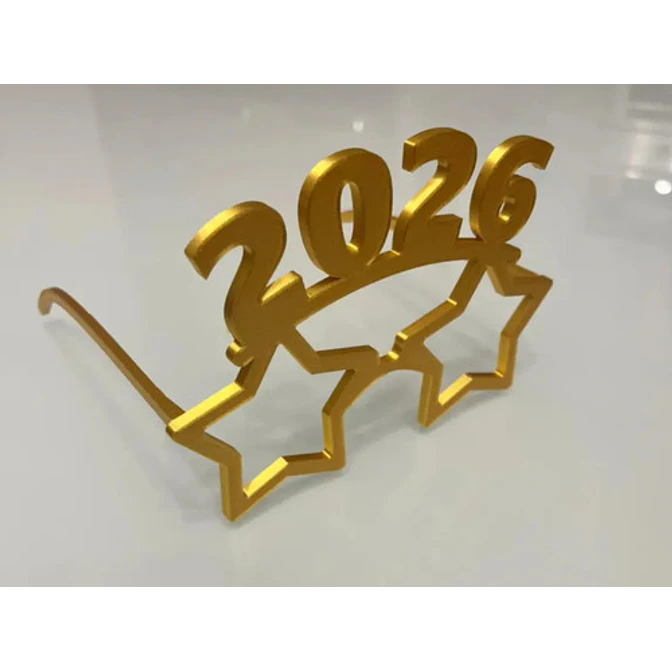 Lentes Estrella Cotillón - Año Nuevo 2026 3