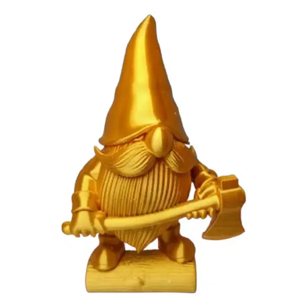 Figura Decorativa De Gnomo Leñador De Invierno 2