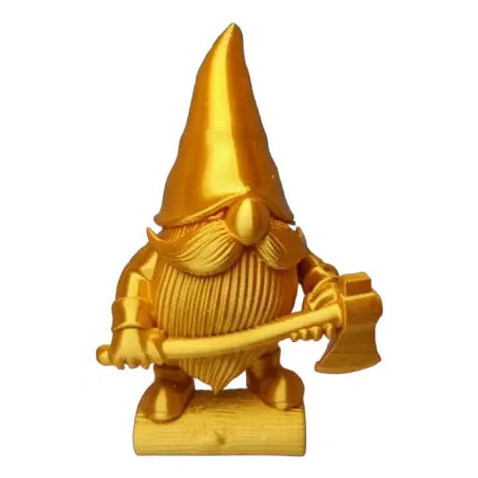 Figura Decorativa De Gnomo Leñador De Invierno 2