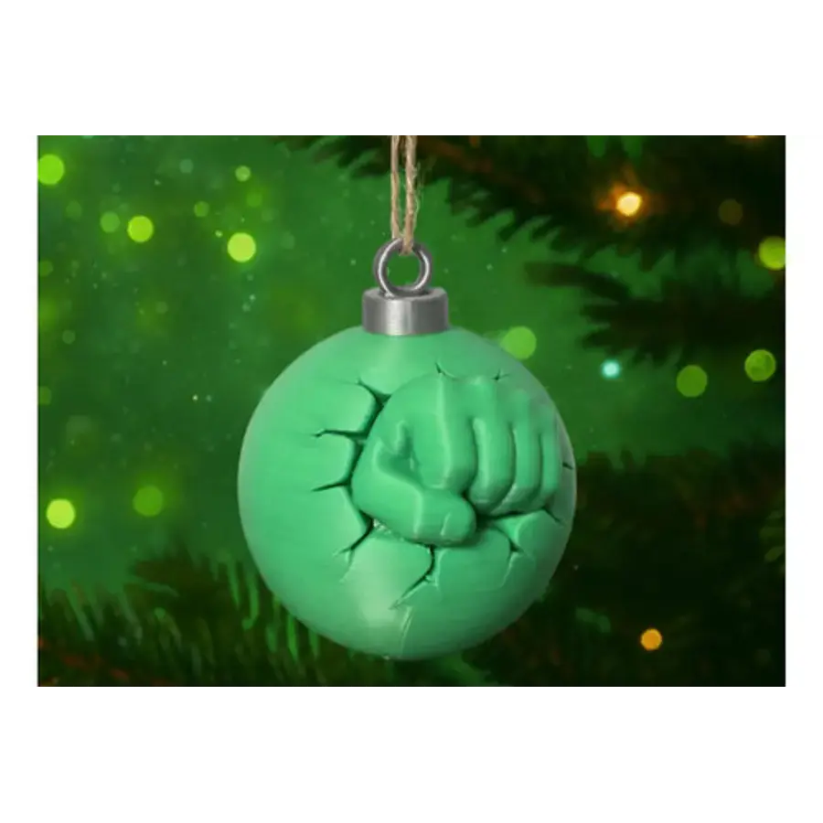 Adorno De Navidad De Hulk