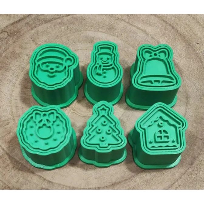 Cortador De Galletas - Tema Navideño (pack 6 Un) 2